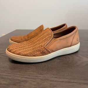 ECCO‎ Men’s Soft 7 Woven Slip-On - Camel Size EU 41(7-7,5 US)
